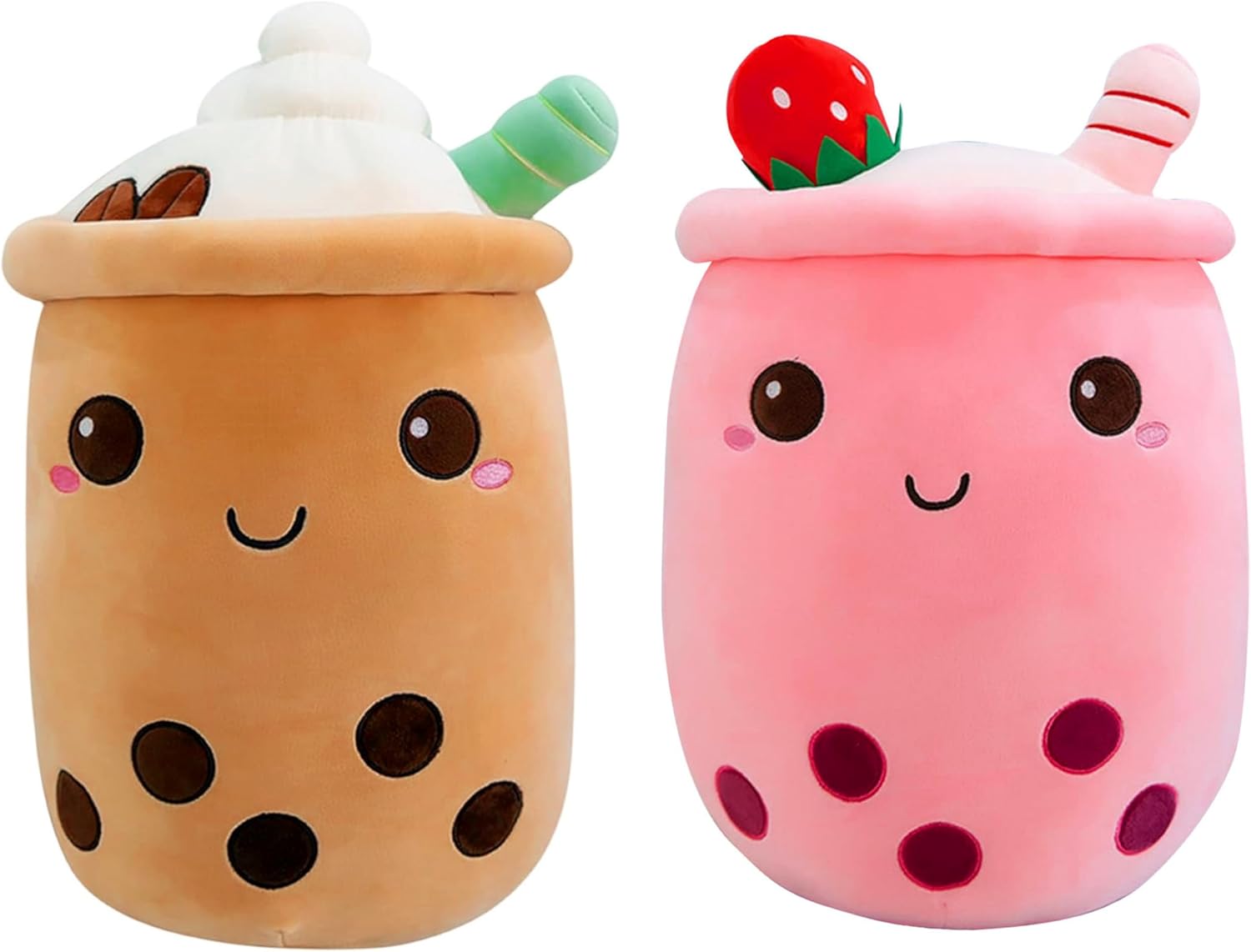 Detalle de FSRONGXI 2pcs Boba Plush: Cute Bubble Tea Plushies for Play, Display and Collecting
