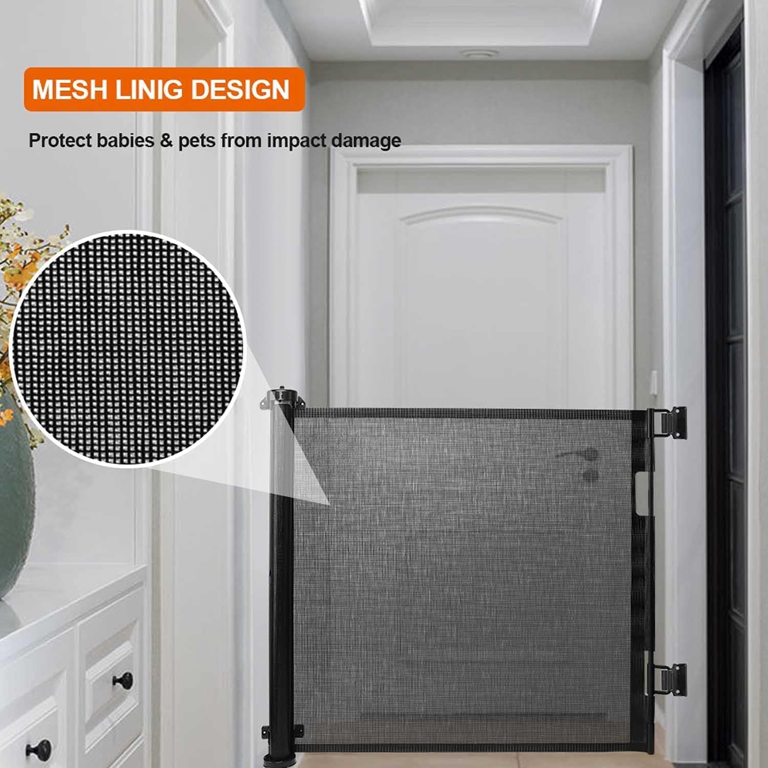 Thumbnail 3 de Eyeleaf Ausziehbar Türschutzgitter 150 cm 🚪