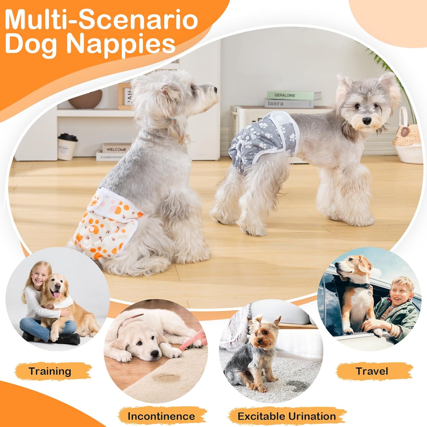 Thumbnail 6 de UFO PET Dog Period Heat Pants for Season Incontinence – Large