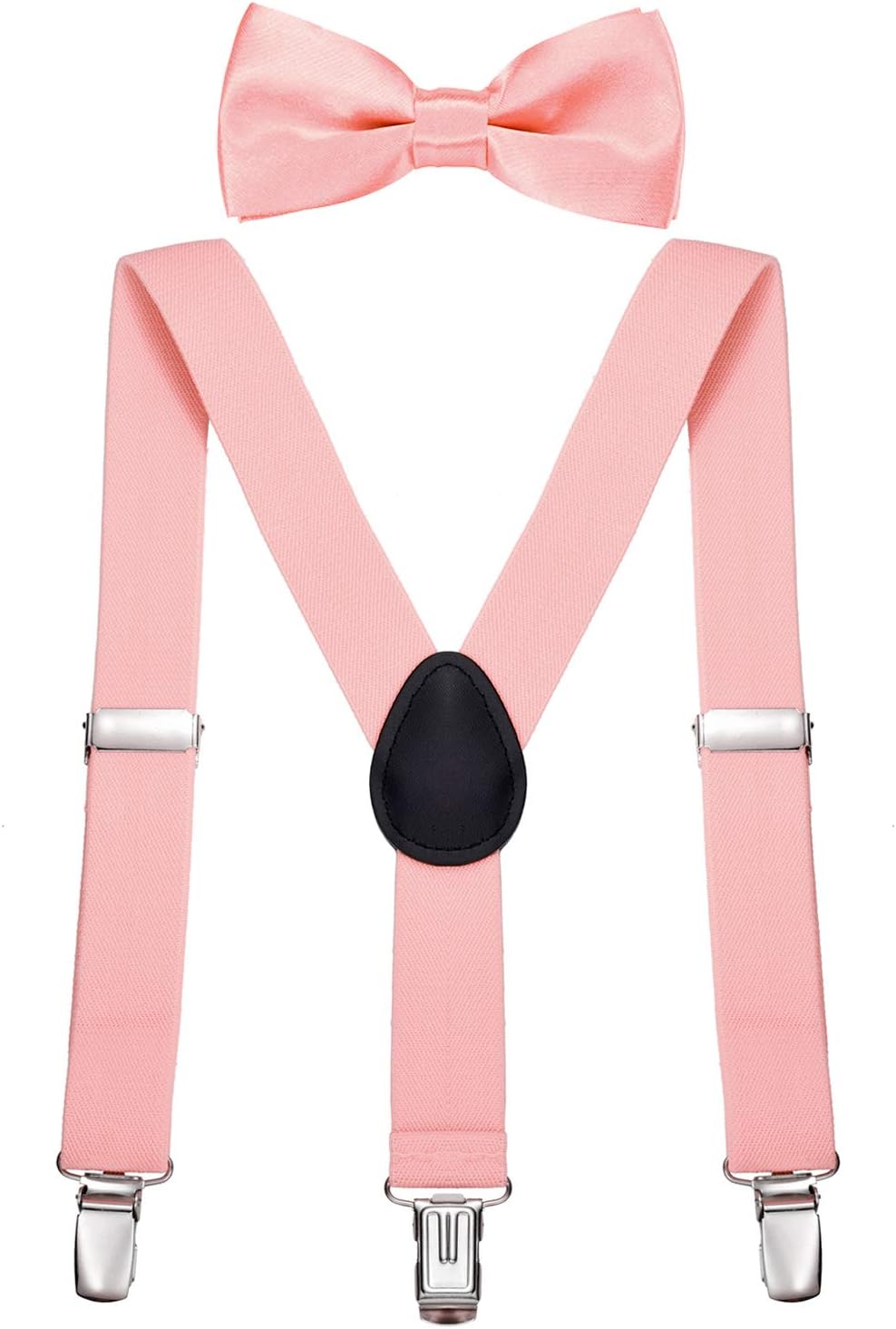 DonDon Set bretelle e papillon per bambini 1–8 anni
