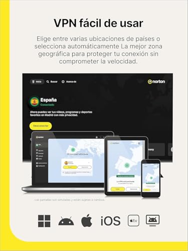 Thumbnail 1 de Norton VPN Ultimate 2026 10 dispositivos 📱