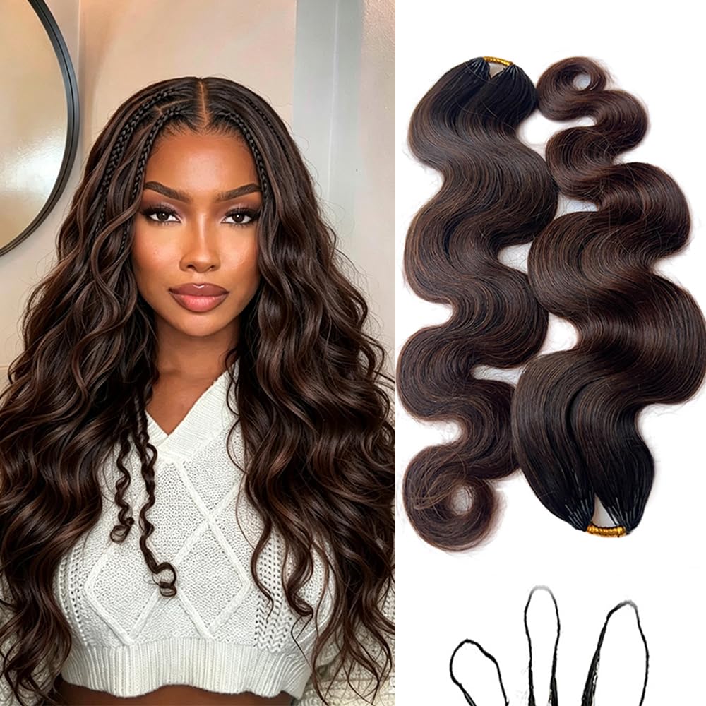 Detalle de Human Hair Crochet Extensions, 22-Inch