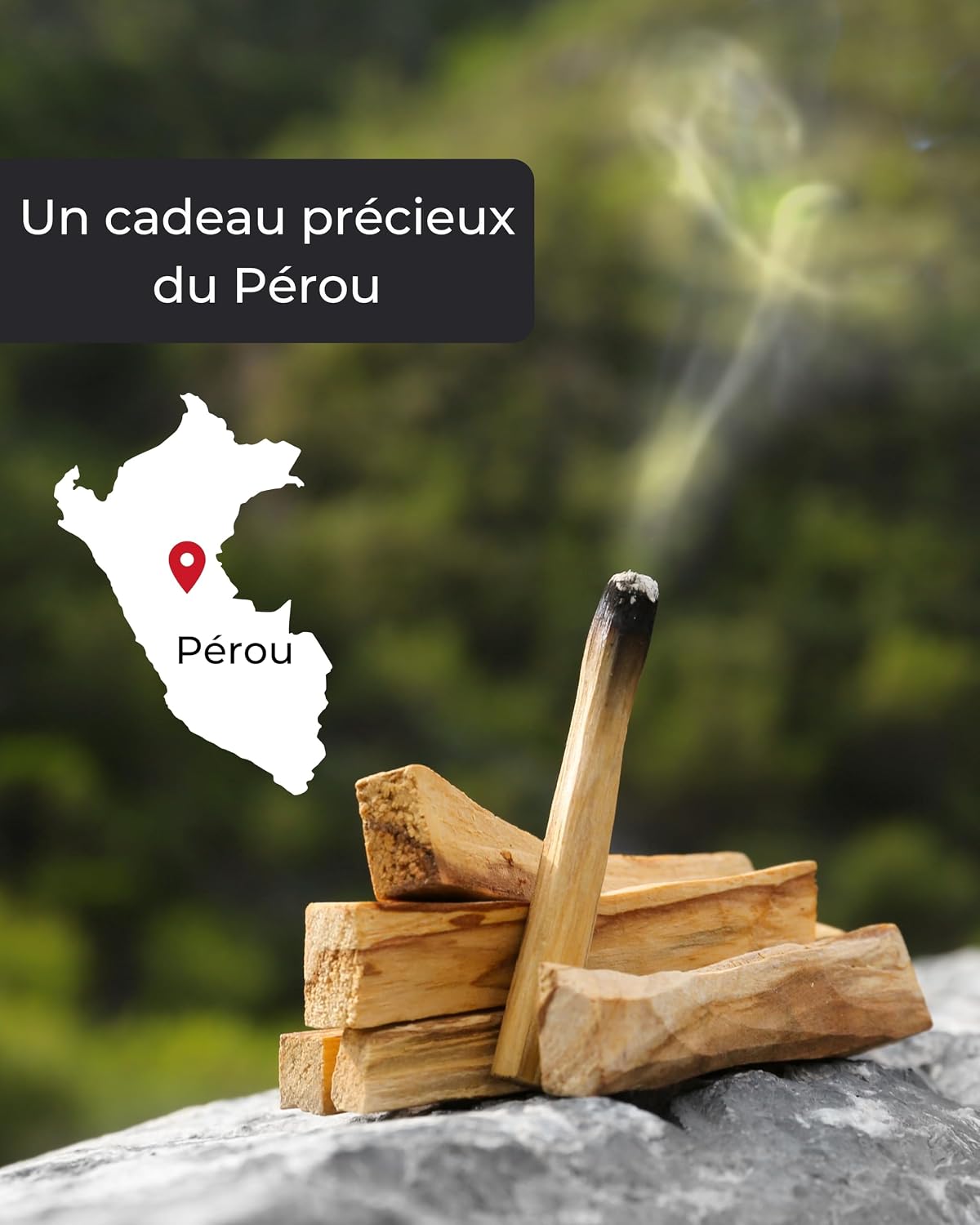 Thumbnail 5 de Incensera Bois de Palo Santo 8 bâtons