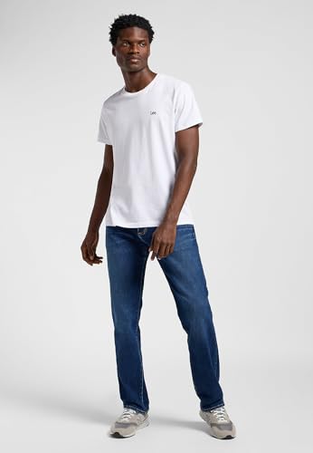 Detalle de Lee Straight Fit Xm Jeans para Hombre (Midmoor, 32W / 32L) – comodidad y salón de uso diario