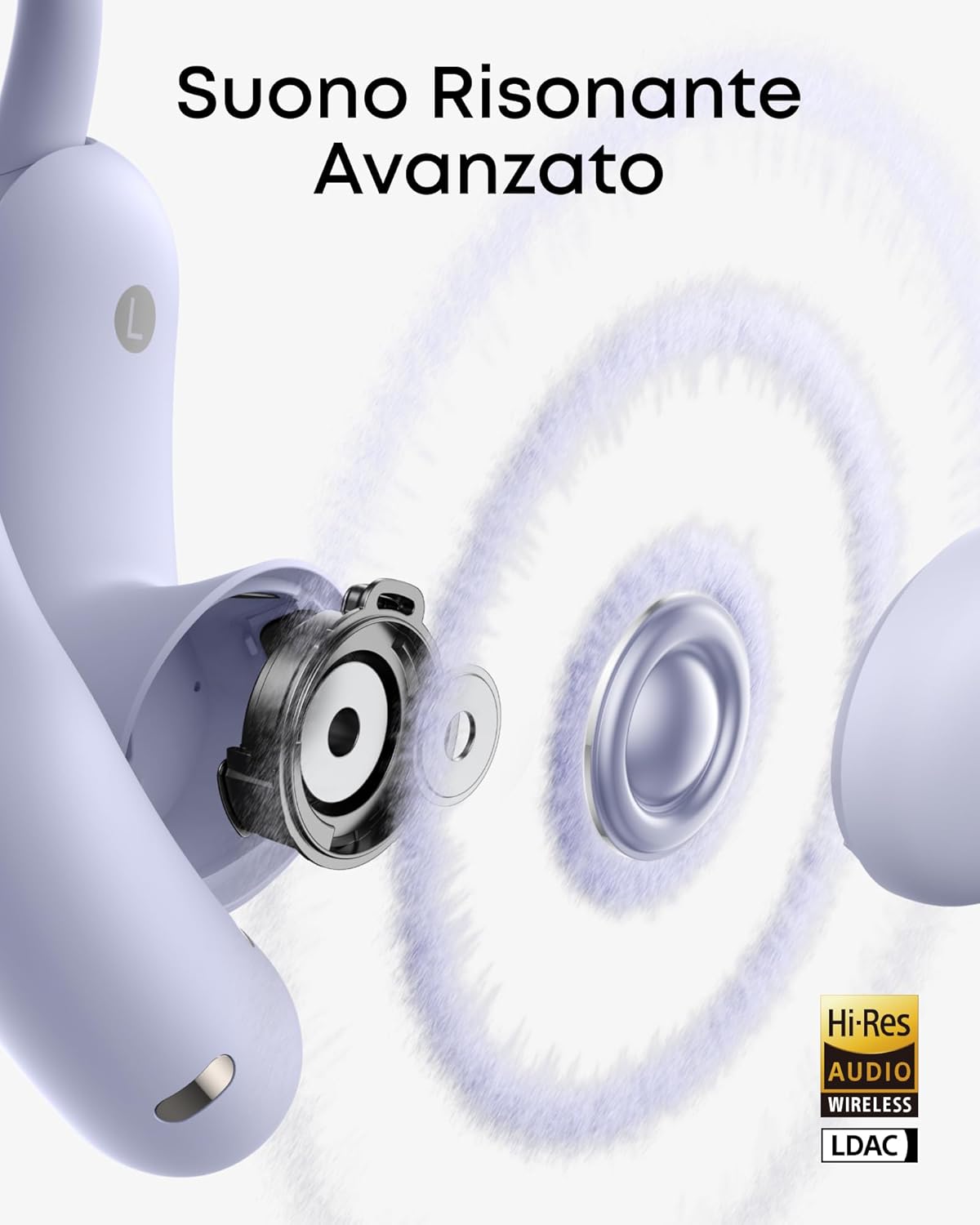 Thumbnail 4 de Soundcore AeroFit 2 Pro by Anker: auricolari open-ear con ANC e ganci regolabili, ricarica wireless