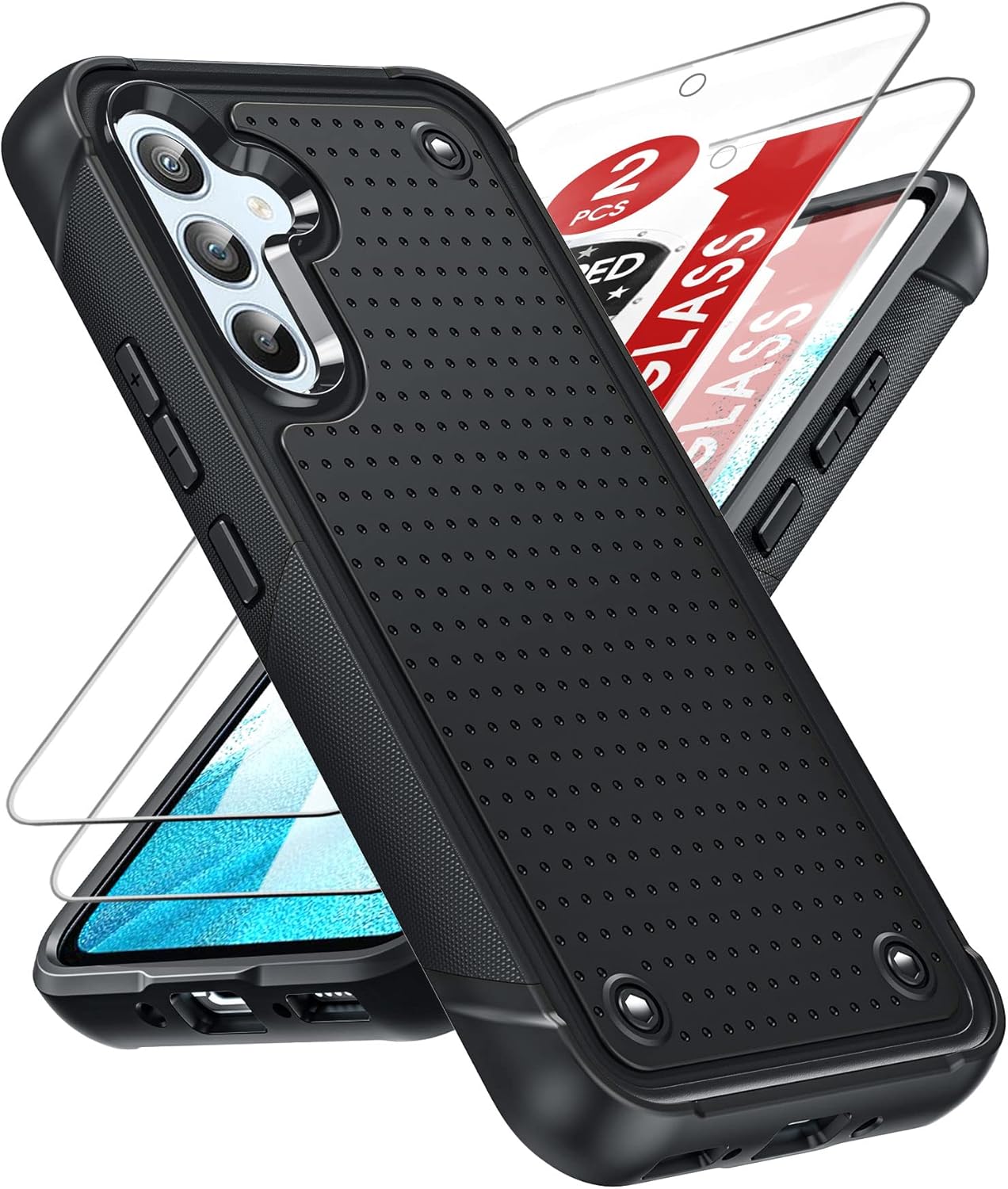 Detalle de LeYi Armour Case for Galaxy A54 5G