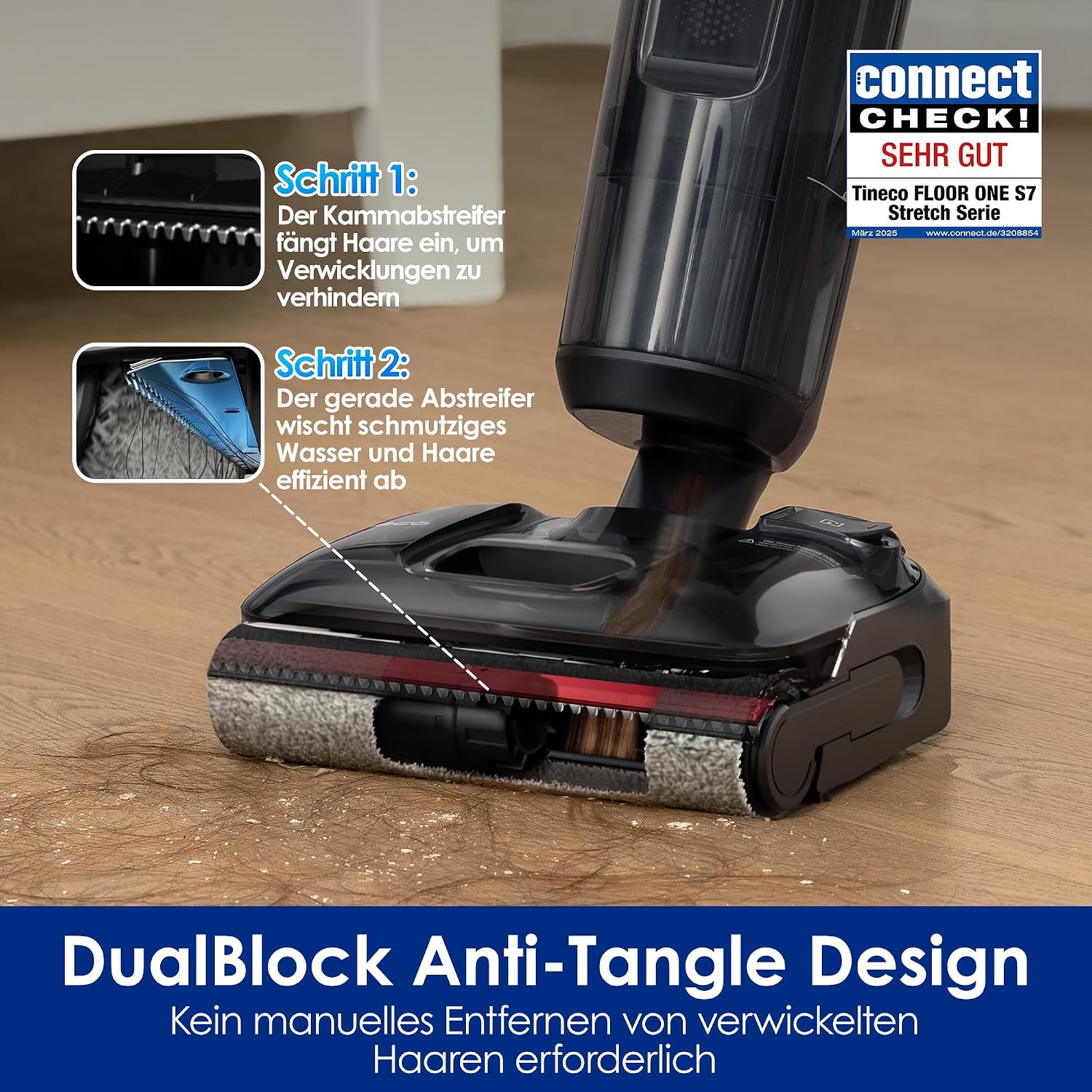 Detalle de Tineco Floor ONE S7 Stretch Ultra Nass-Trockensauger
