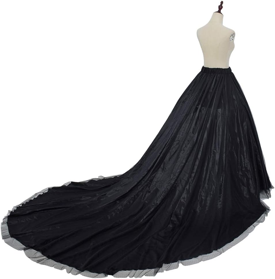 Detalle 2 de GRACEART Bridal Tulle Train Skirt 219 cm
