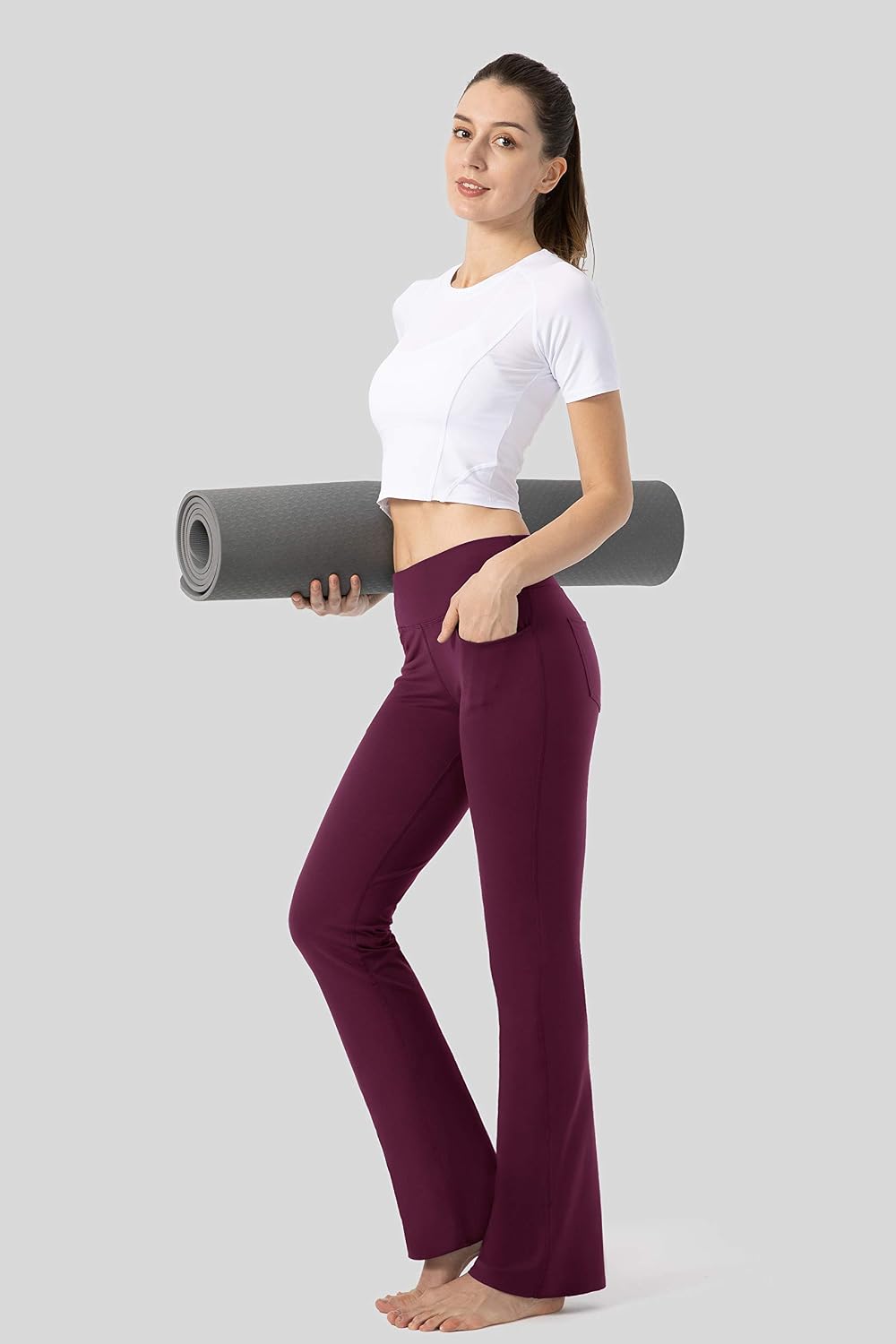 Detalle 2 de G Gradual Women's Yoga Pants 34 inseam