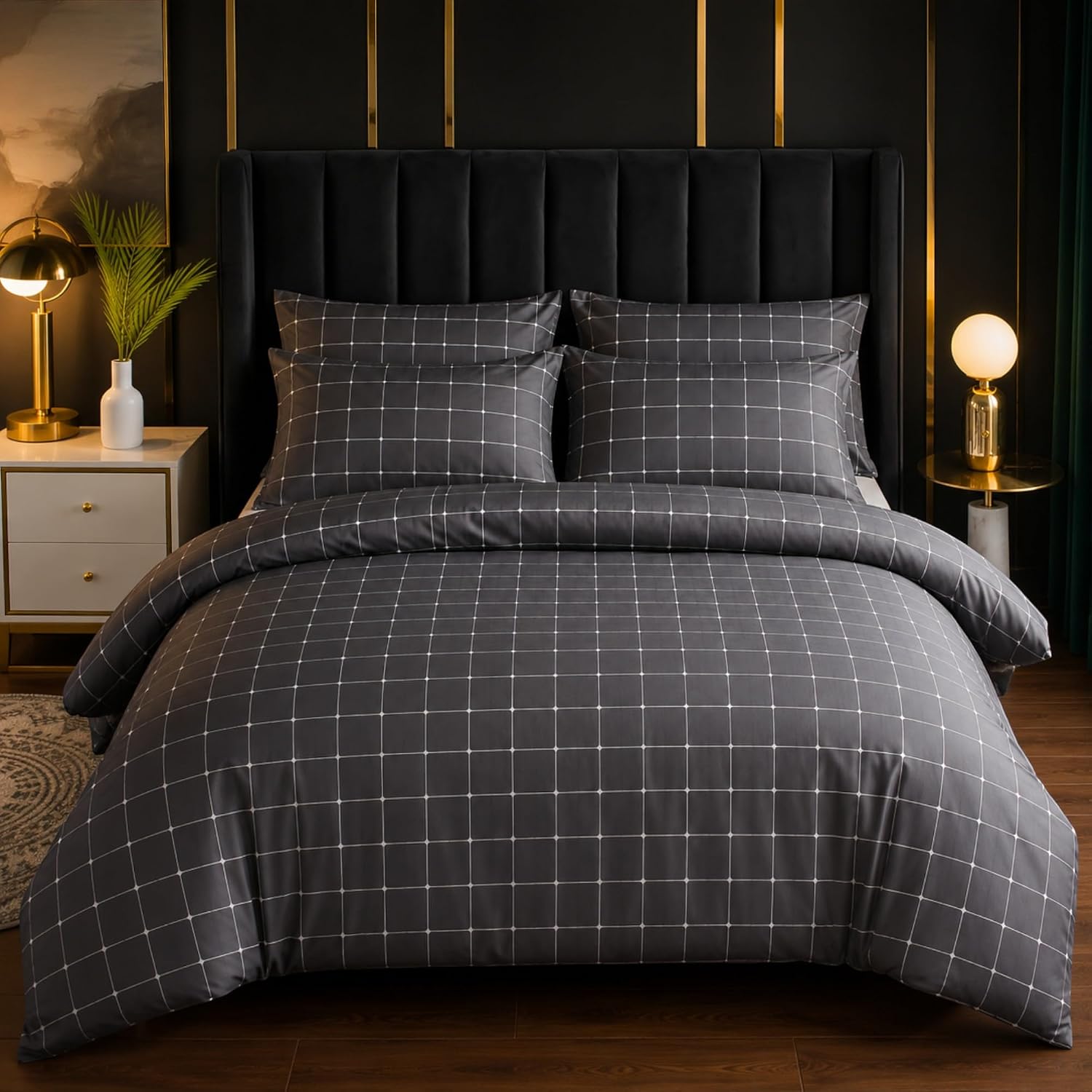 Thumbnail 6 de Lazzaro Double Duvet Set 200 x 200 cm