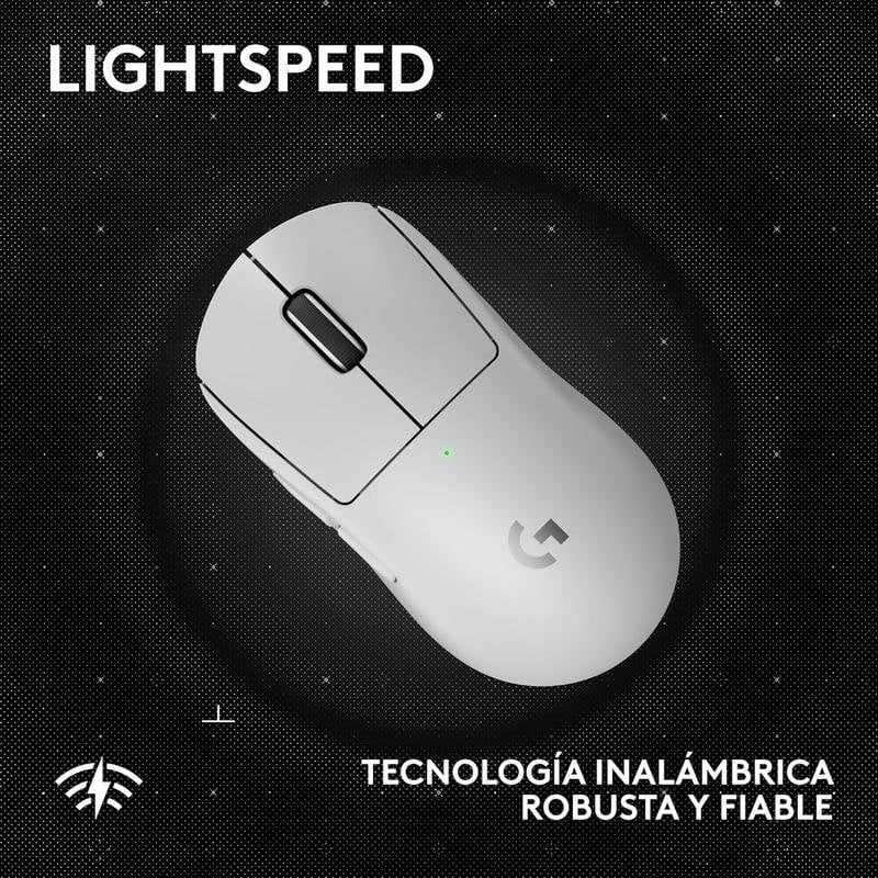 Detalle de Logitech Pro X Superlight 2 SE 60 g ratón ultraligero