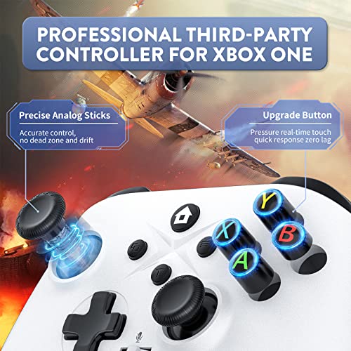 Detalle de Dinosoo Wireless Controller für Xbox Series X|S, Xbox One und PC – Vielseitige 2,4-GHz-Verbindung