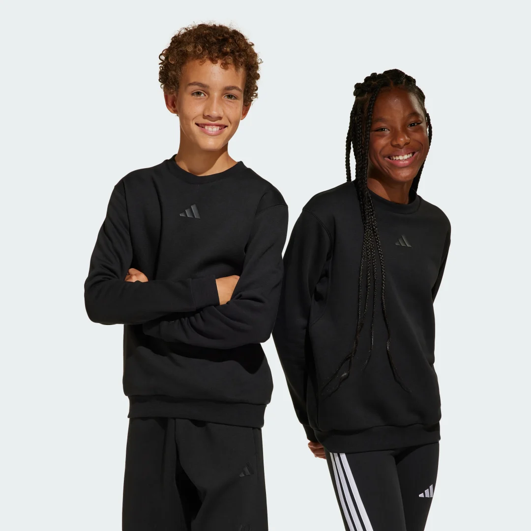 Detalle de Sudadera cuello redondo All SZN Graphic (Adolescentes) de Adidas
