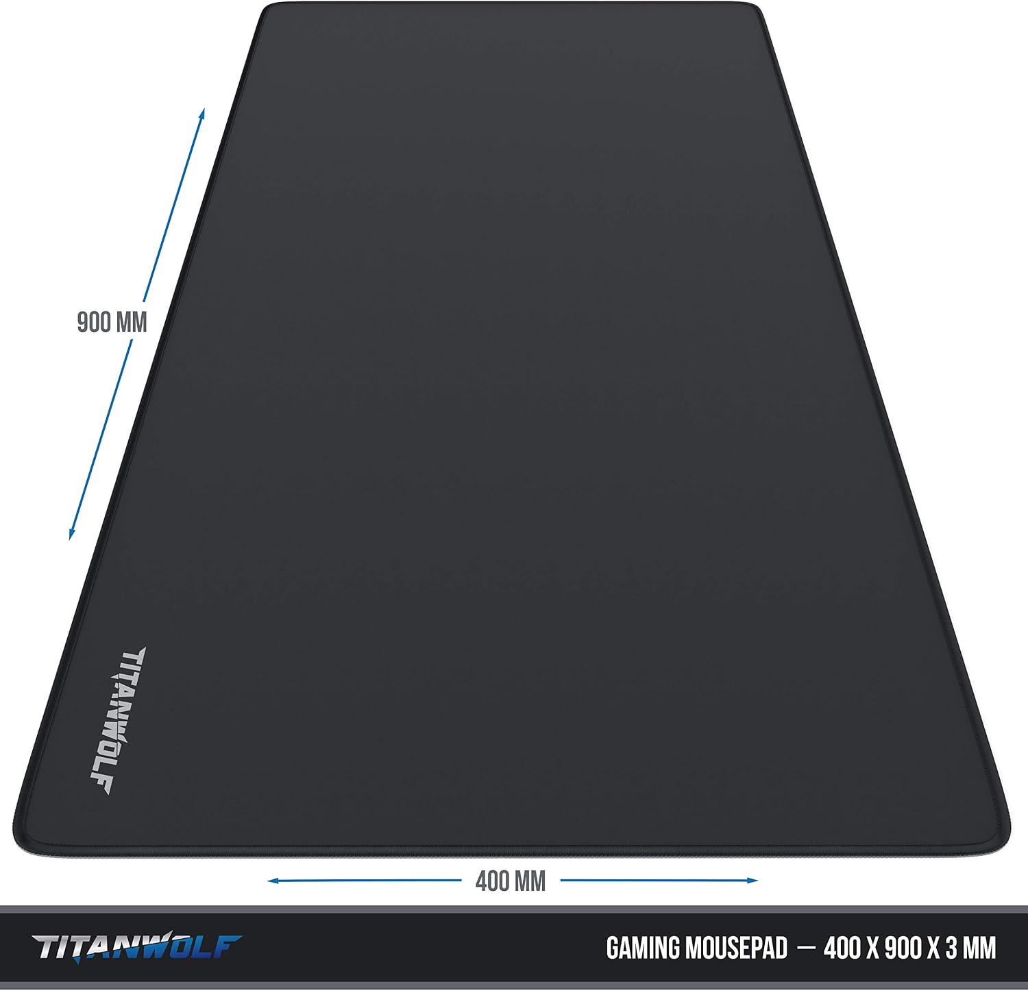 Detalle 2 de TITANWOLF XXL Speed Mauspad 900 x 400mm