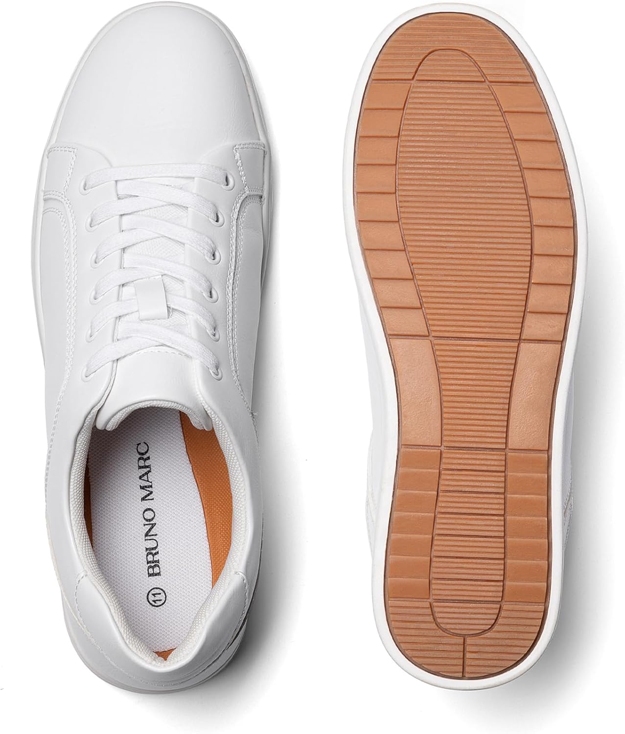 Thumbnail 3 de Bruno Marc Men’s Casual Dress Sneakers Skate Shoes