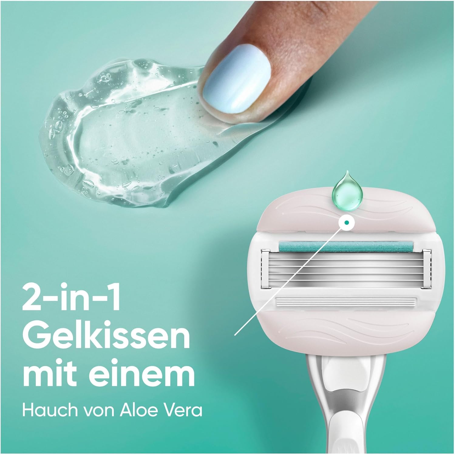Thumbnail 3 de Gillette Venus Pro ComfortGlide Rasierer 9 Ersatzklingen