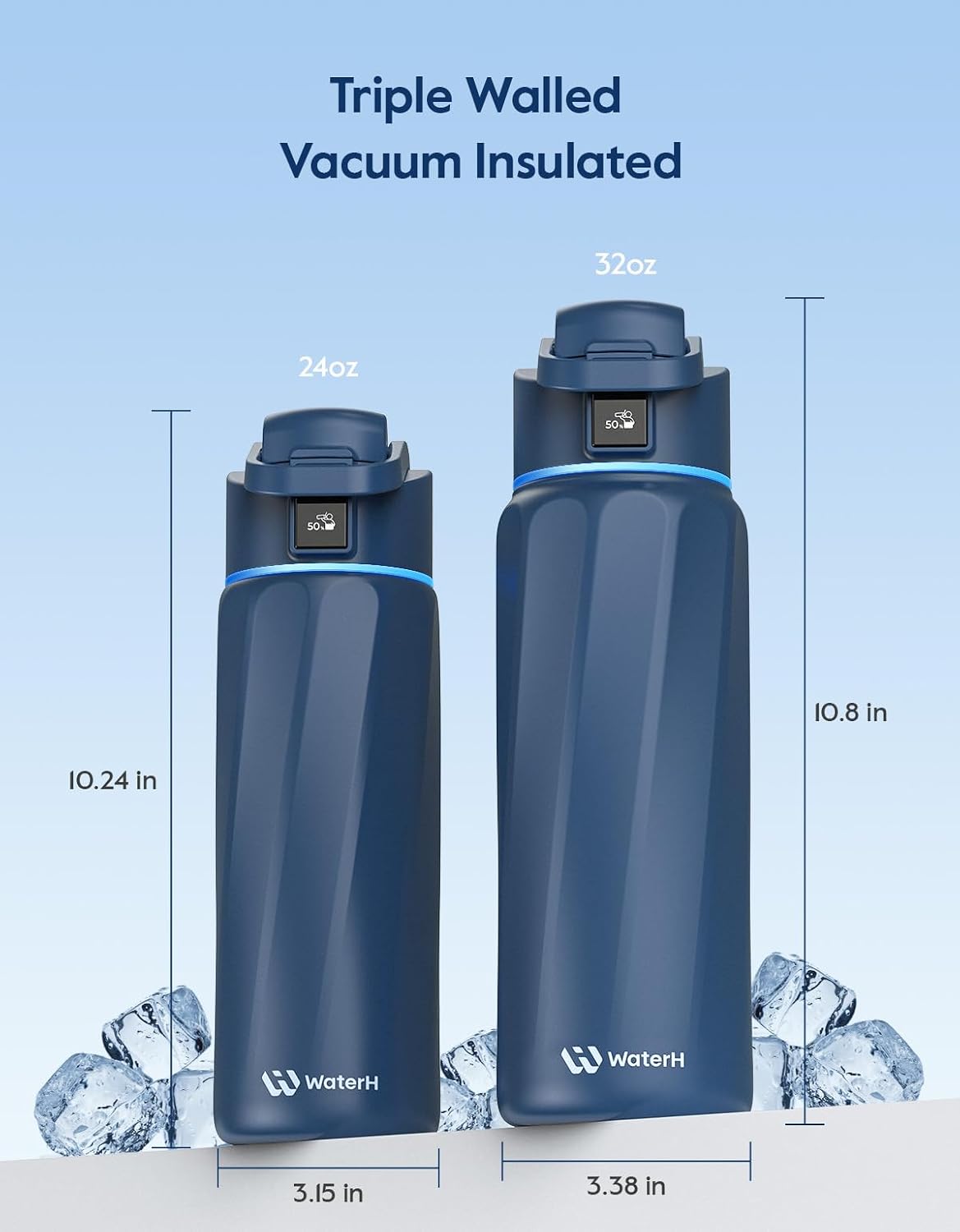 Thumbnail 4 de BOOST Smart Water Bottle 24oz tracker app 💧