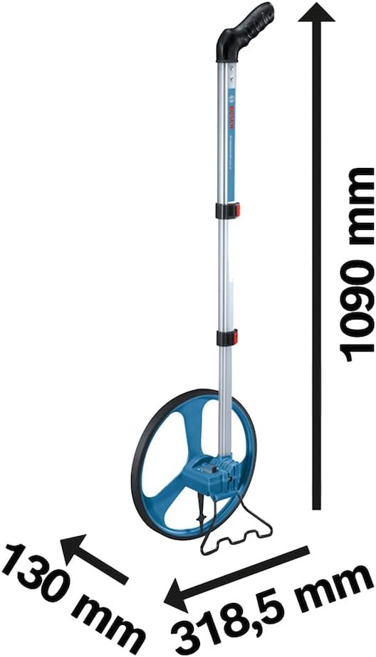 Thumbnail 3 de Bosch Professional 601074000 Measuring Wheel GWM 32 (blue) – wheel-based distance measuring
