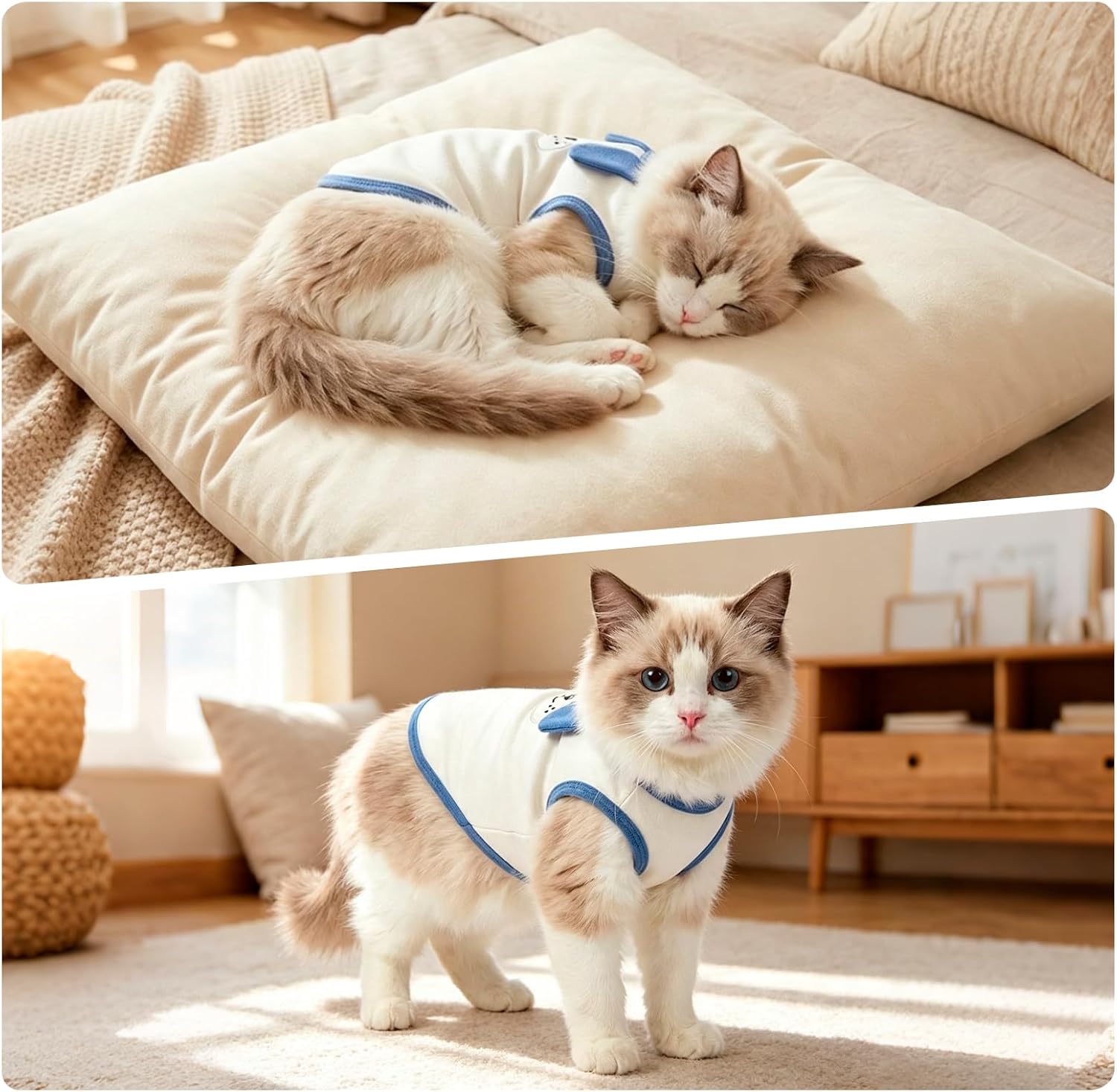 Thumbnail 4 de MAQILO Cat Shirt, Large
