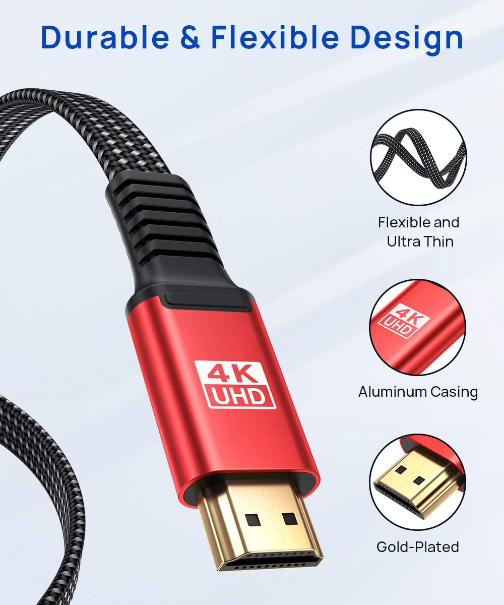 Thumbnail 5 de JSAUX 4K HDMI Cable 2M