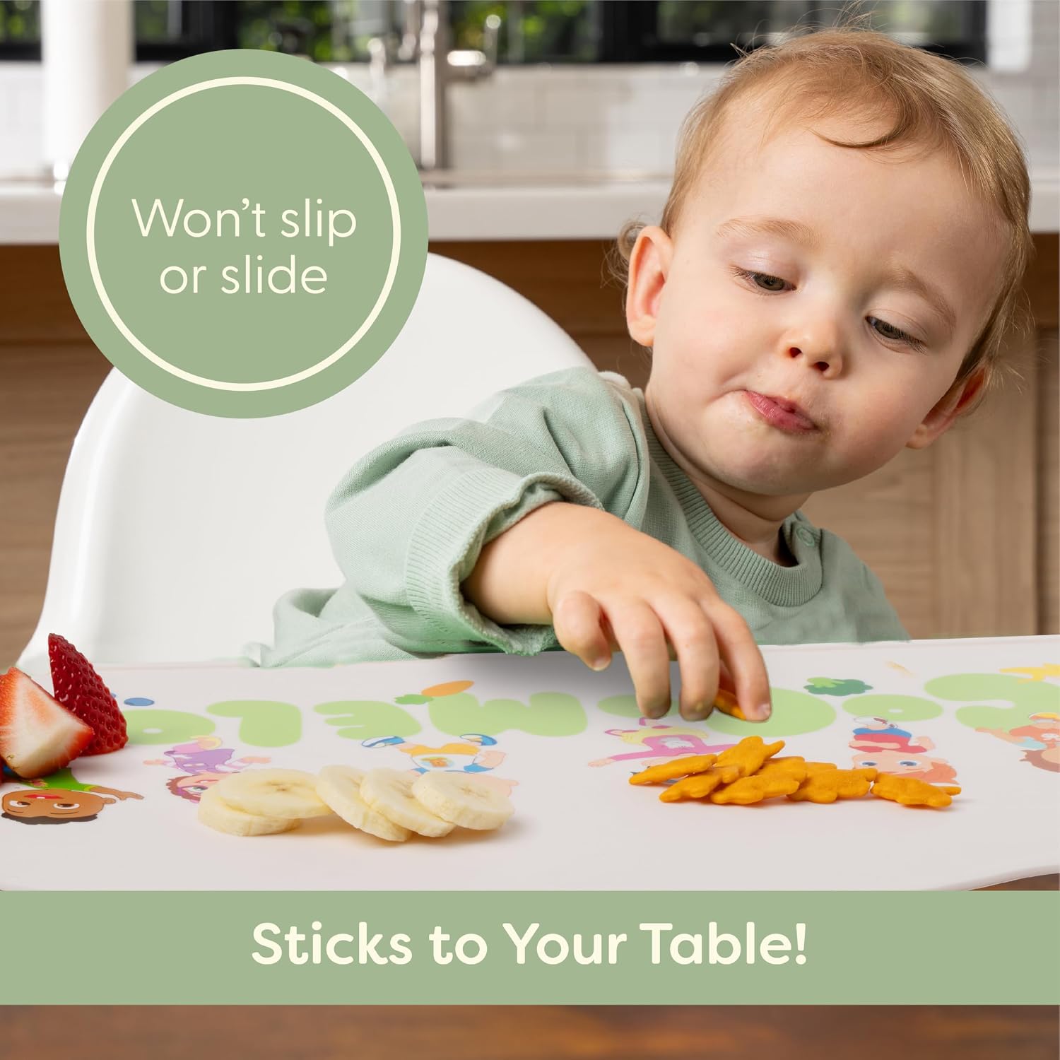 Detalle 2 de CoComelon Silicone Kids Placemat