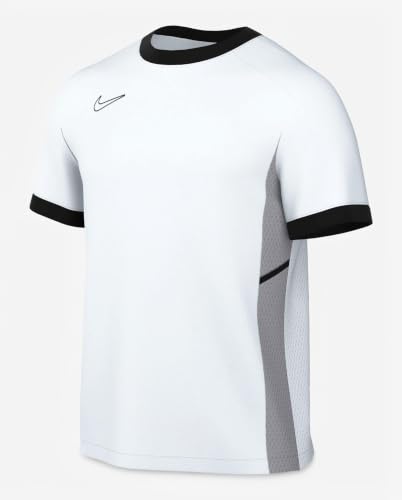 Thumbnail 7 de Nike Academy 25 Haut de Foot à Manches Courtes Dri-FIT pour Homme – White/Black/Wolf Grey/Black, FZ9754-100, M