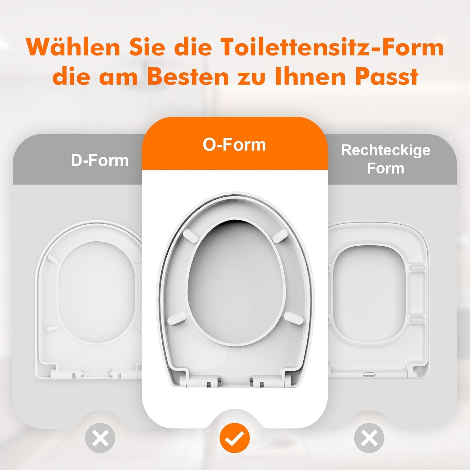 Thumbnail 1 de Ibergrif M41002 Toilettendeckel 150 kg 🚽