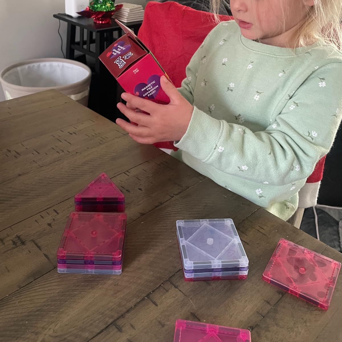 Thumbnail 3 de CreateOn Crayola Magnetic Tiles 14-piece 🧩