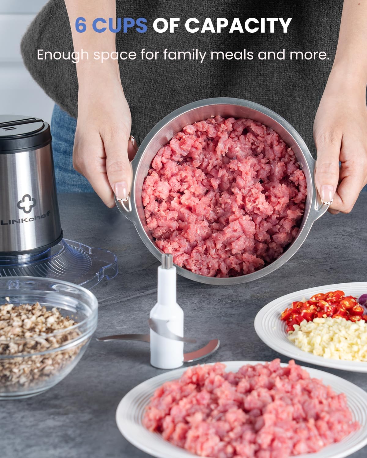 Detalle 2 de LINKChef Food Processor 1.5L