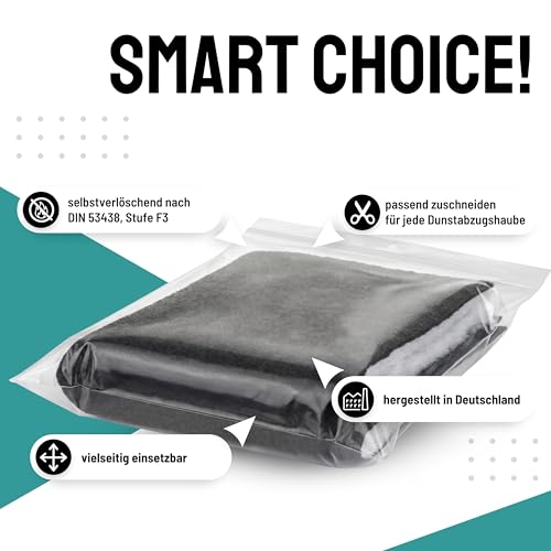 Thumbnail 1 de FilterBase Universal Fettfilter Dunstabzugshaube (57x47 cm) – zuschneidbar, kompostierbar, 1er Pack