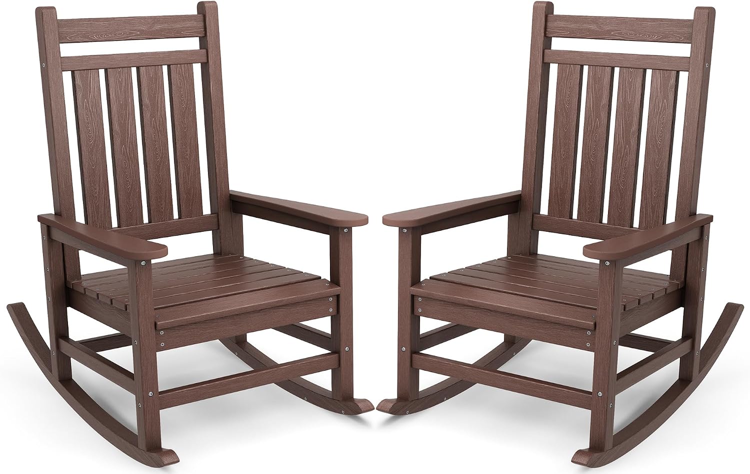 Detalle de SERWALL Outdoor Rocking Chairs, HDPE