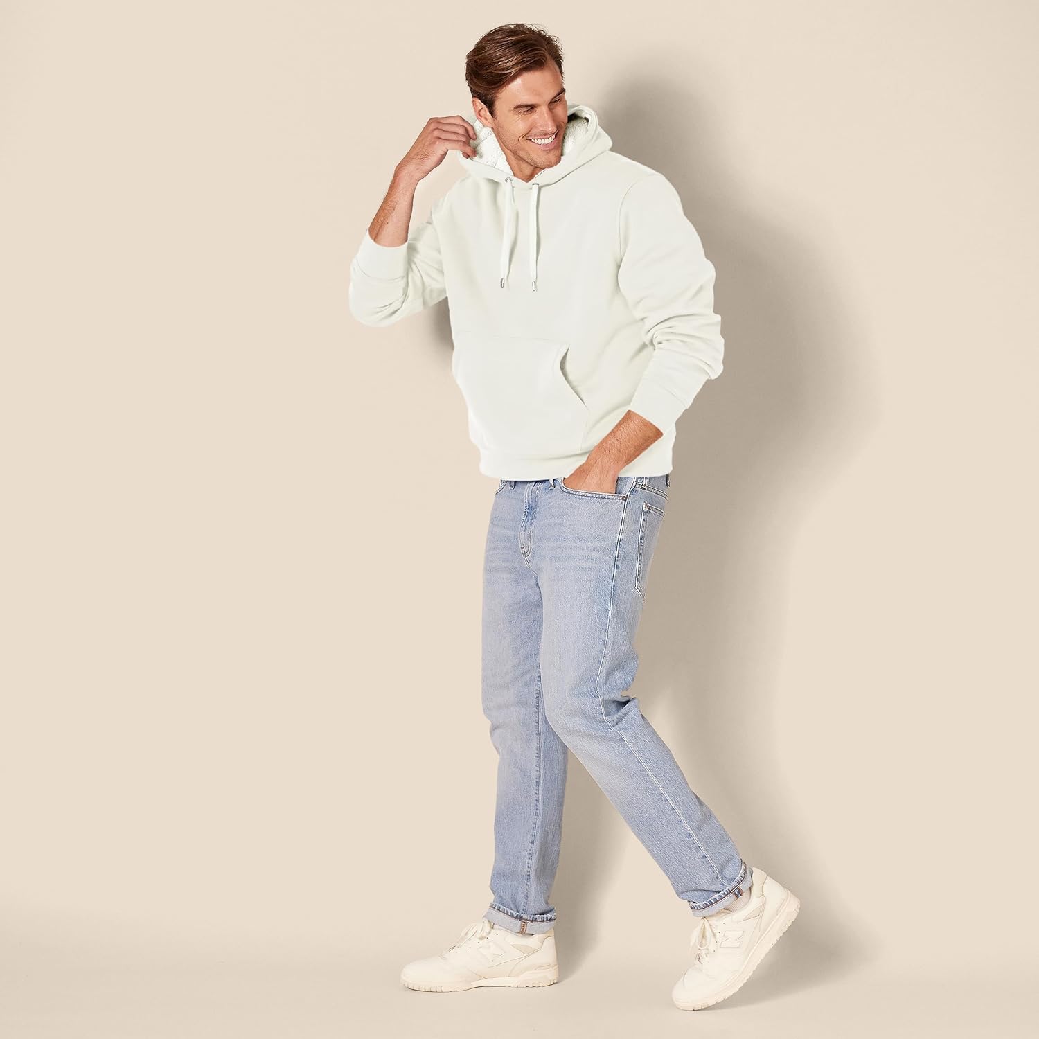 Thumbnail 6 de Amazon Essentials Men’s Sherpa-Lined Fleece Pullover Hoodie
