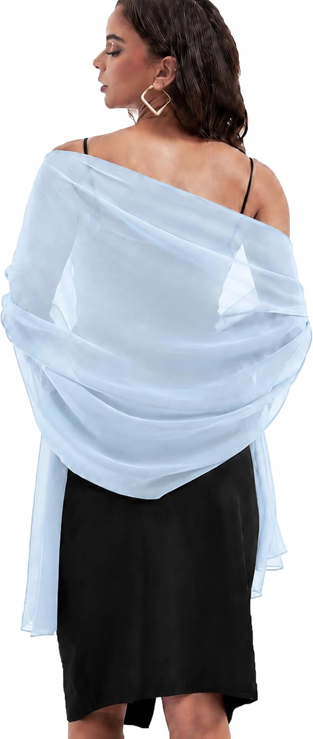 Thumbnail 1 de Chiffon Shawl, 79-Inch Length