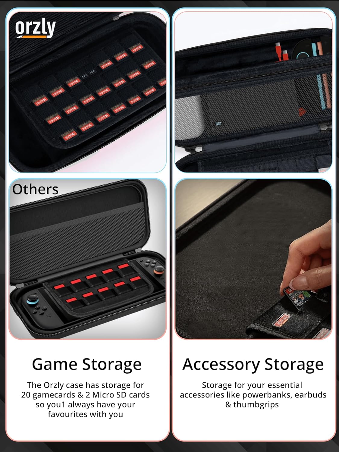 Thumbnail 5 de Orzly Accessori per Switch 2 2025