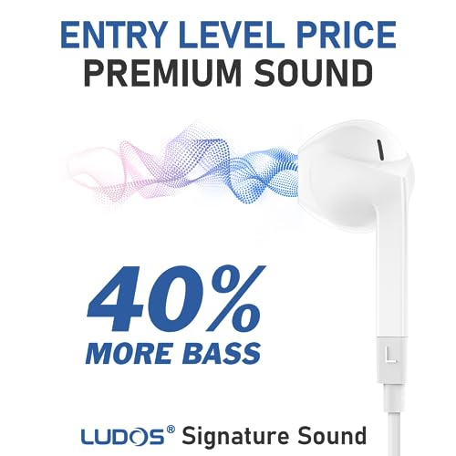 Detalle de Ludos FEROX Auriculares USB C con micrófono para iPhone y Samsung (garantía 5 años)