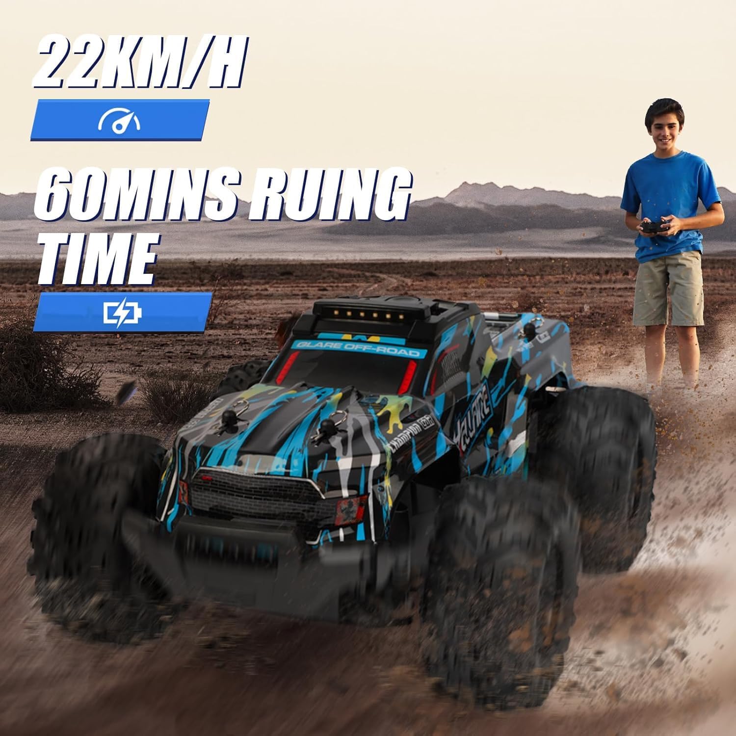 Thumbnail 5 de MOJINO Ferngesteuertes Auto 22 km/h