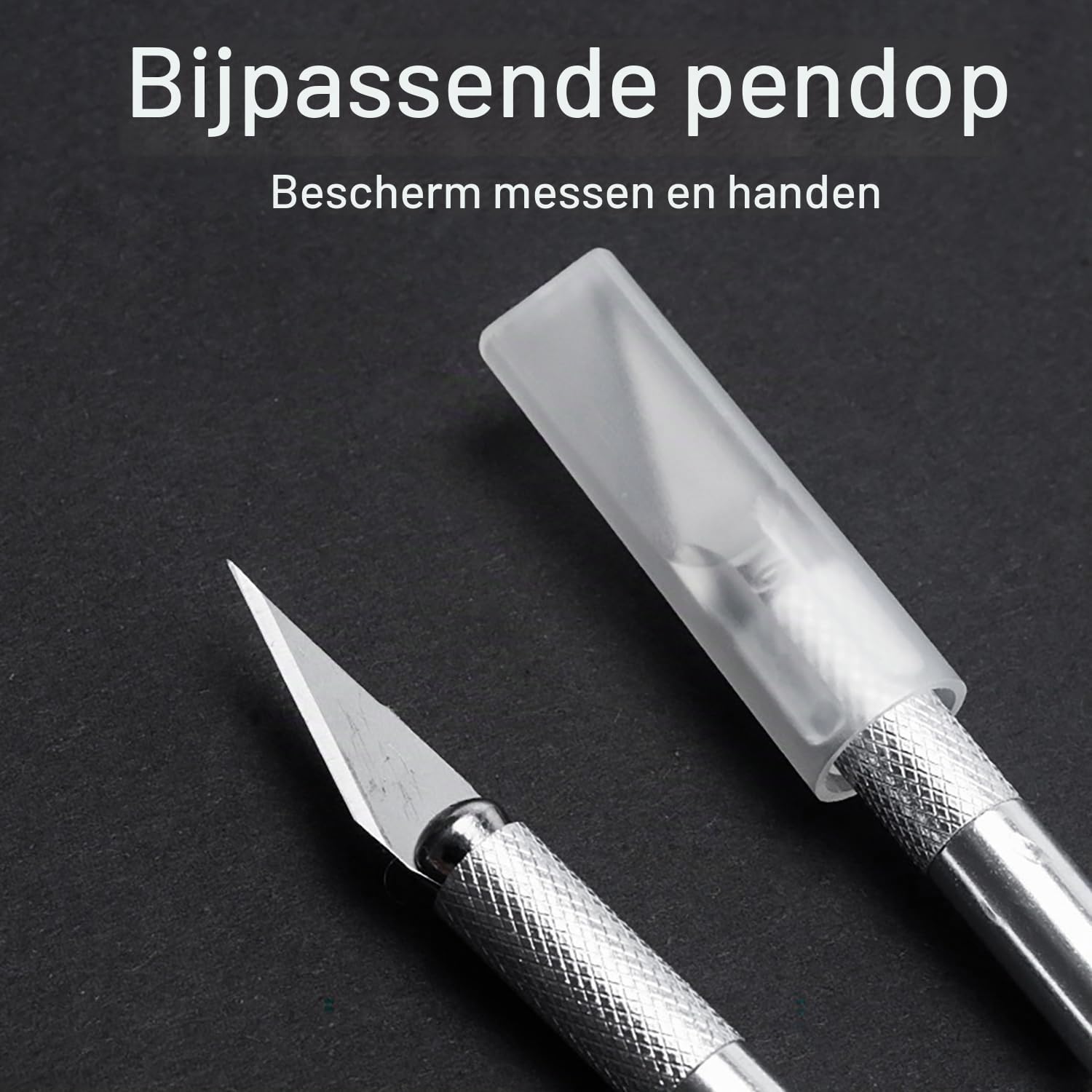 Thumbnail 6 de YPYMOD precisiesnijmessen, 2 stuks met 40 reservemesjes voor hobby en kunst