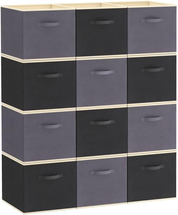 Detalle de Lifewit 12-Pack 11-Inch Storage Cubes for Shelves