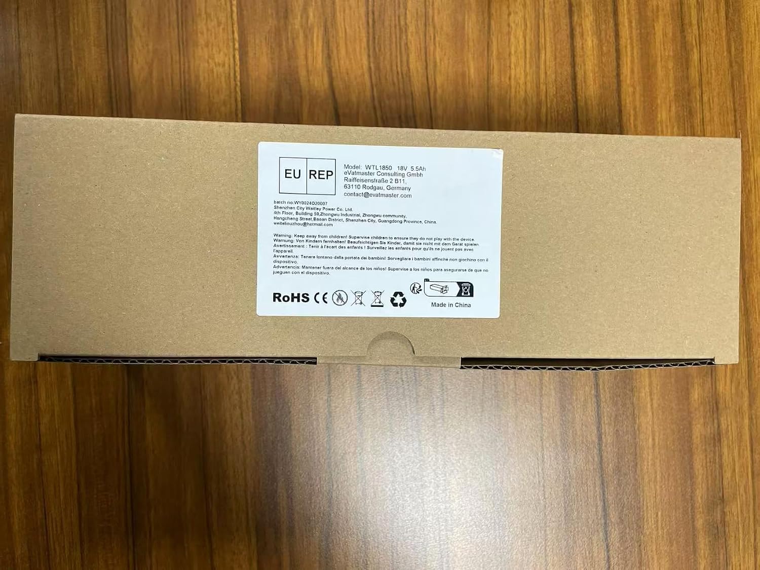 Detalle 2 de Powarobor BL1850B 18V 5,5Ah Batterie remplacement