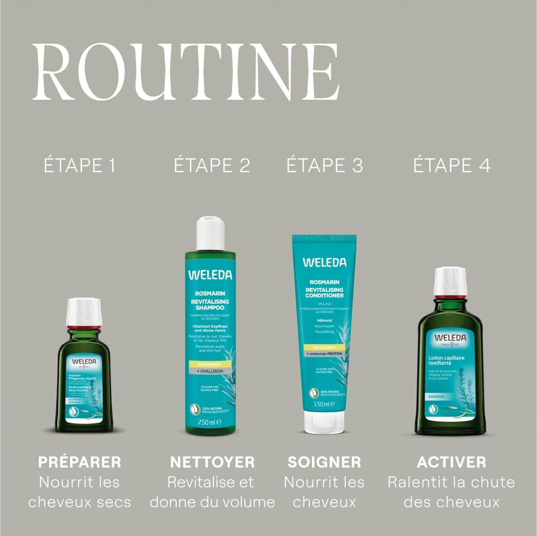 Thumbnail 6 de WELEDA Shampooing Revitalisant Romarin 250ml