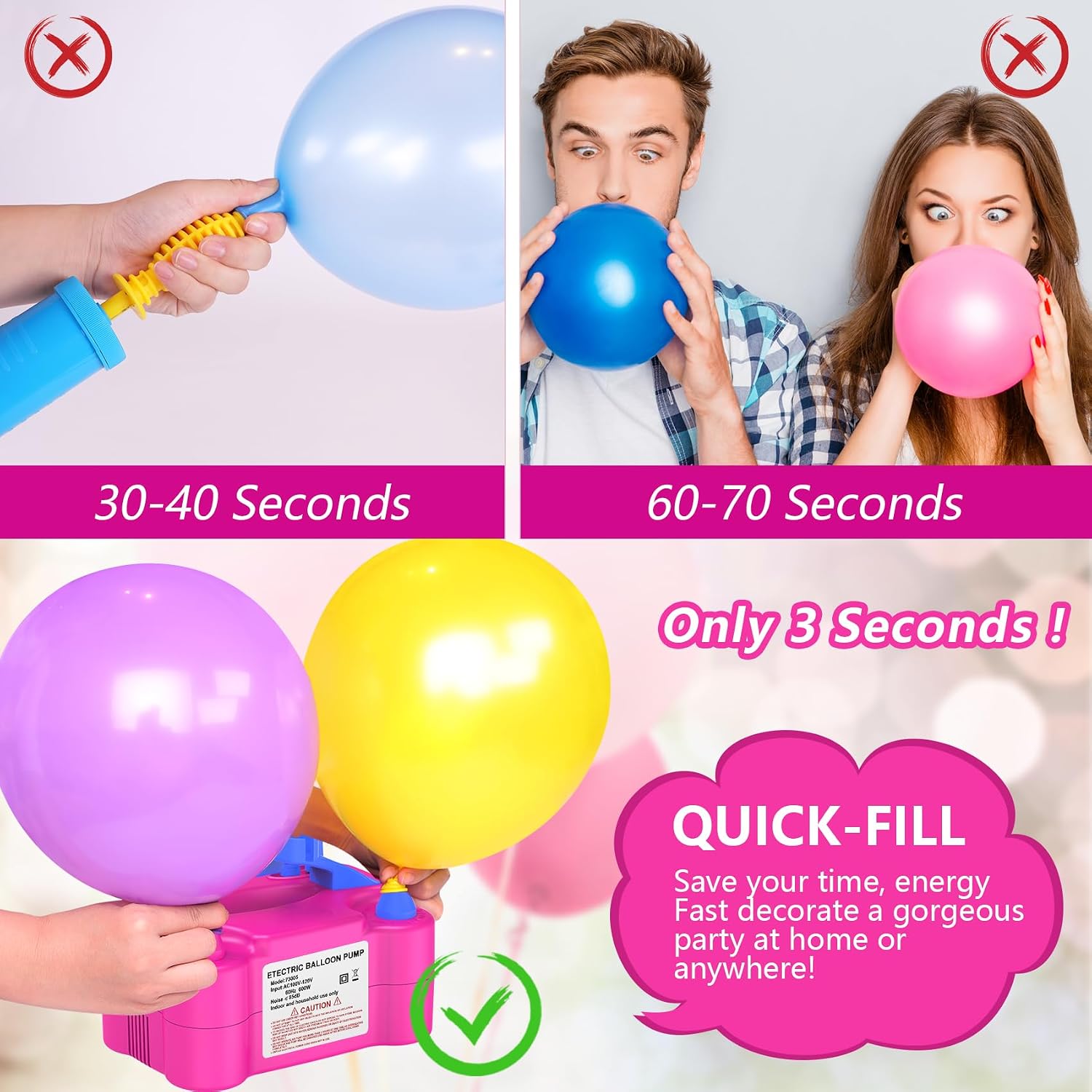 Thumbnail 2 de IDAODAN Electric Balloon Pump