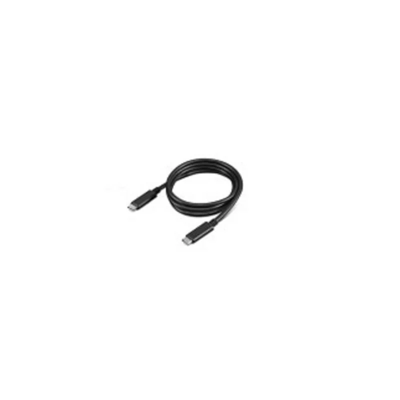 Detalle de Cable USB-C Lenovo 1 m USB 3.2 Gen 2 10 Gbps Negro