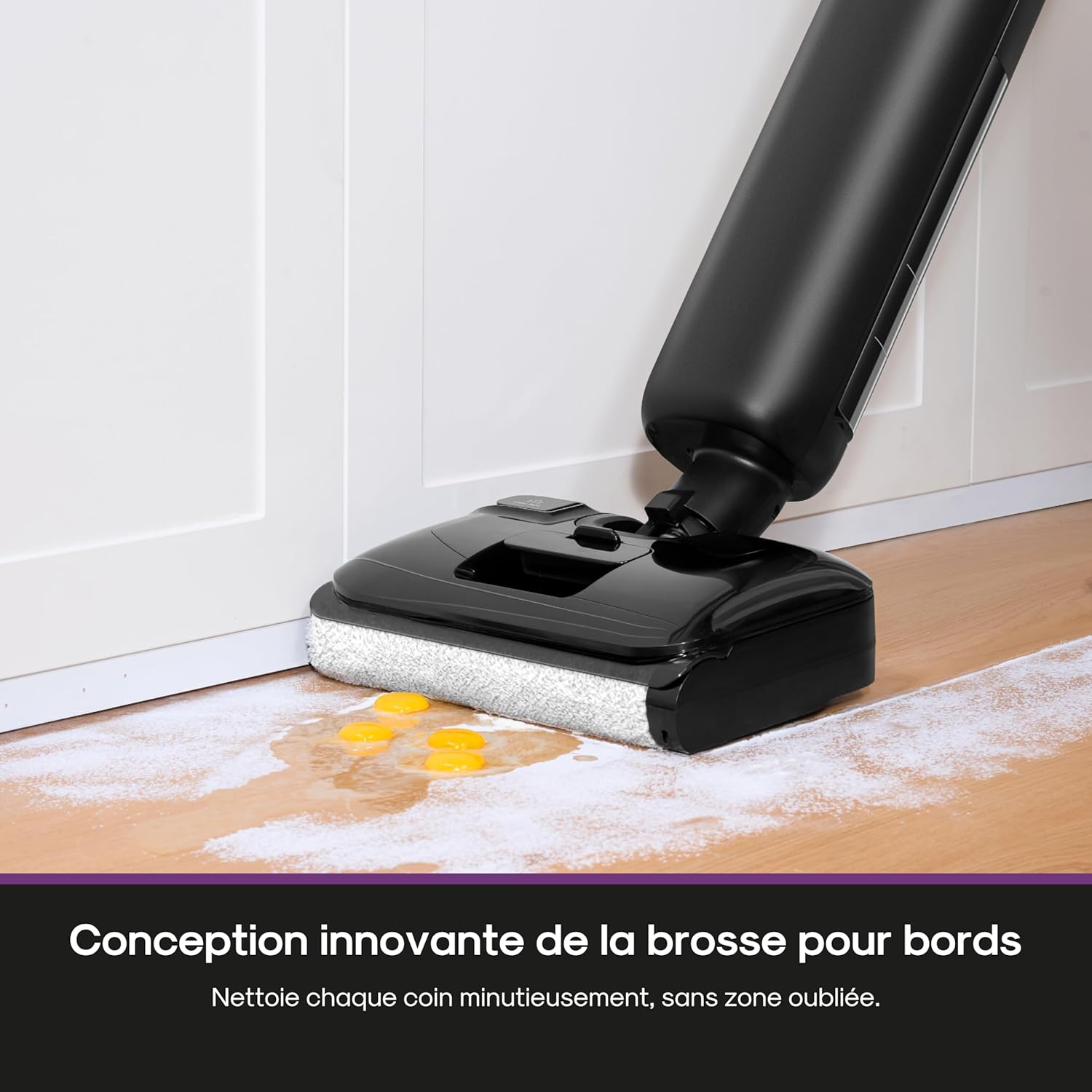 Thumbnail 3 de EUREKA FloorShine 460 : aspirateur laveur inclinable à 180° pour nettoyer sous les meubles