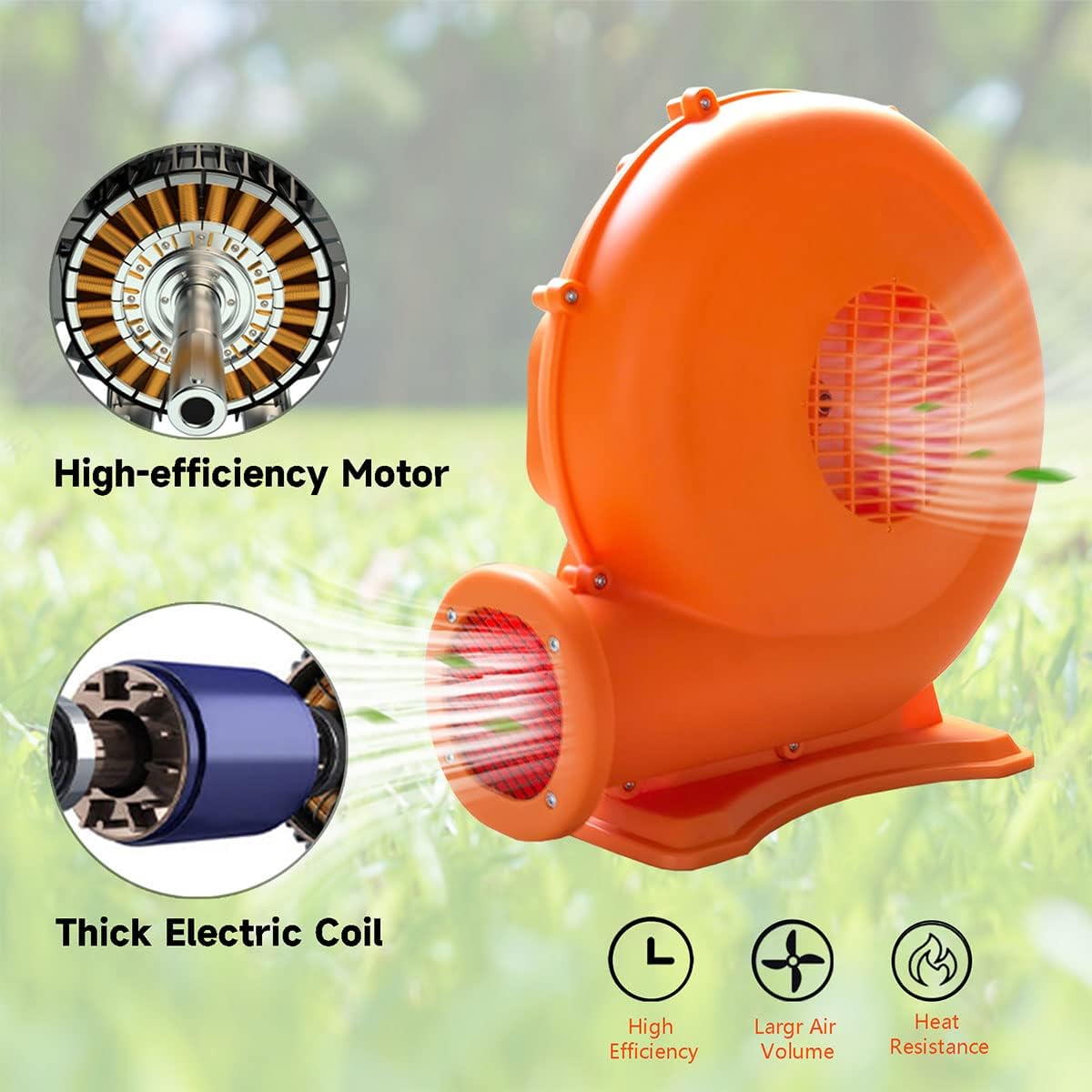 Thumbnail 2 de Baralir Air Blower 450W electric blower for inflatable bouncy castles