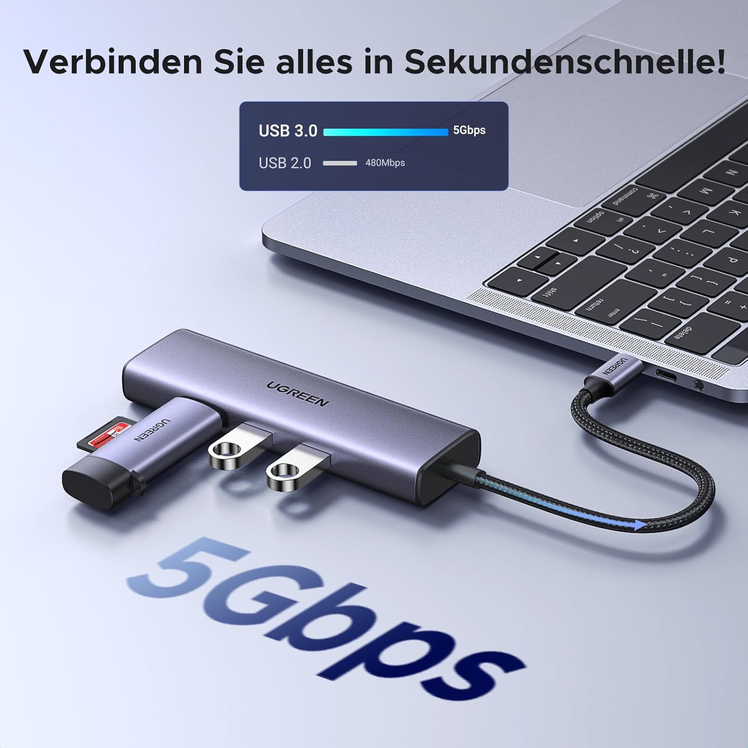Thumbnail 4 de UGREEN Revodok 1061 USB C Hub 100W