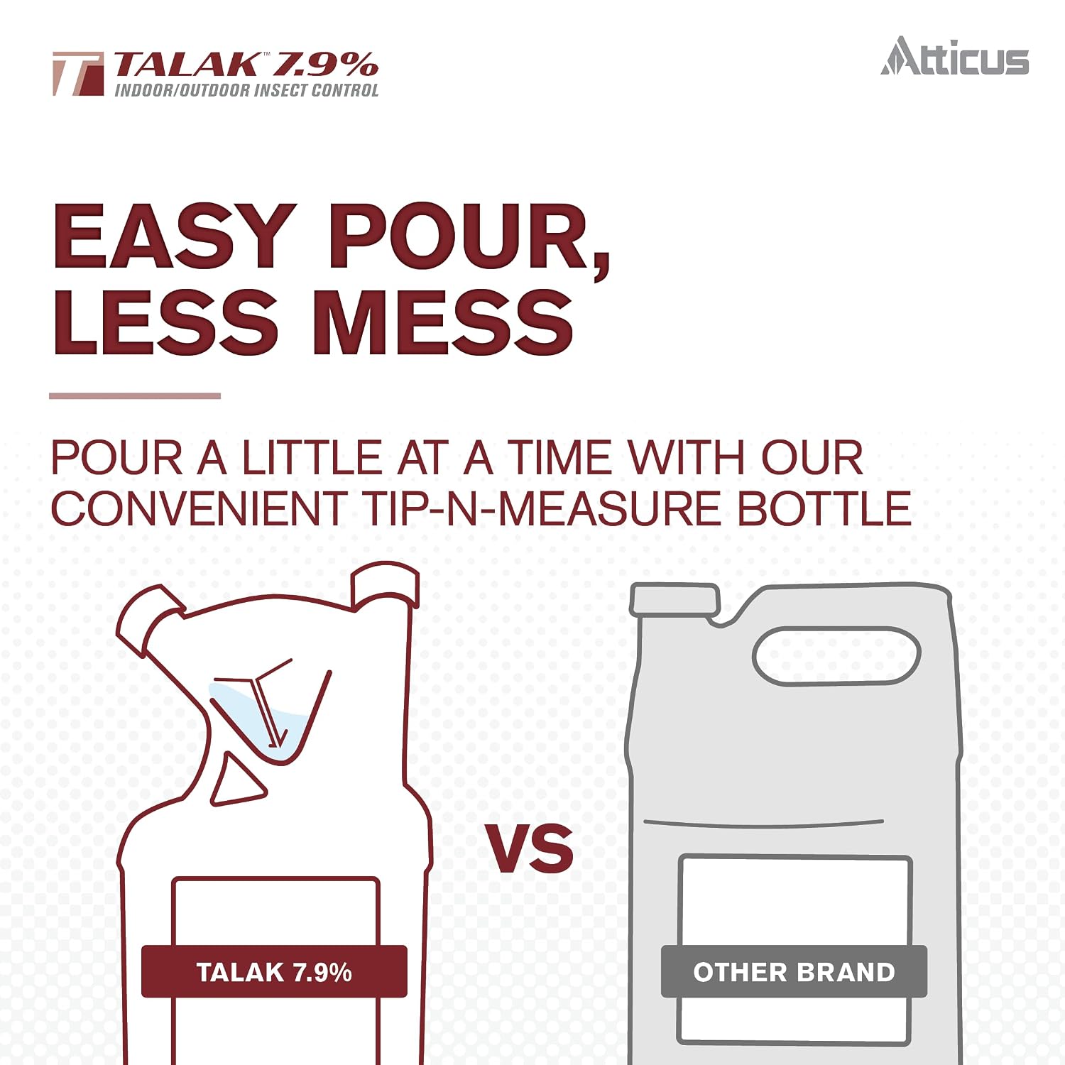 Thumbnail 4 de Atticus Talak 7.9% Indoor/Outdoor Bifenthrin Insecticide Concentrate (32oz)