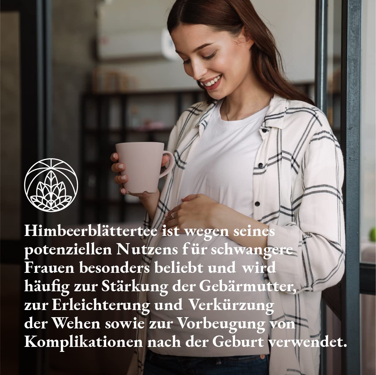 Detalle de Monte Nativo Himbeerblättertee 300 g – 100% natürlich für die Geburtsvorbereitung