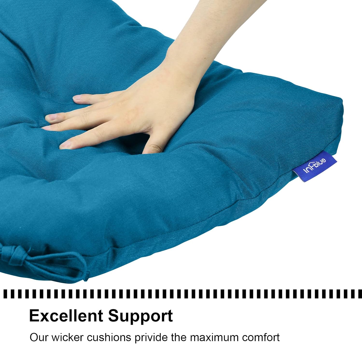 Detalle 2 de INFBLUE Outdoor Seat Cushions 19 x 19
