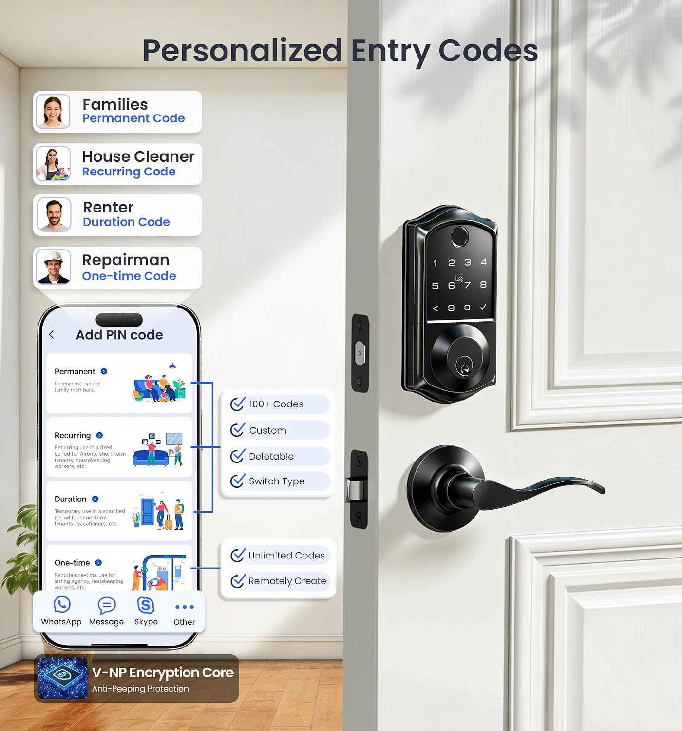 Detalle de Veise Smart Lock VE017-L