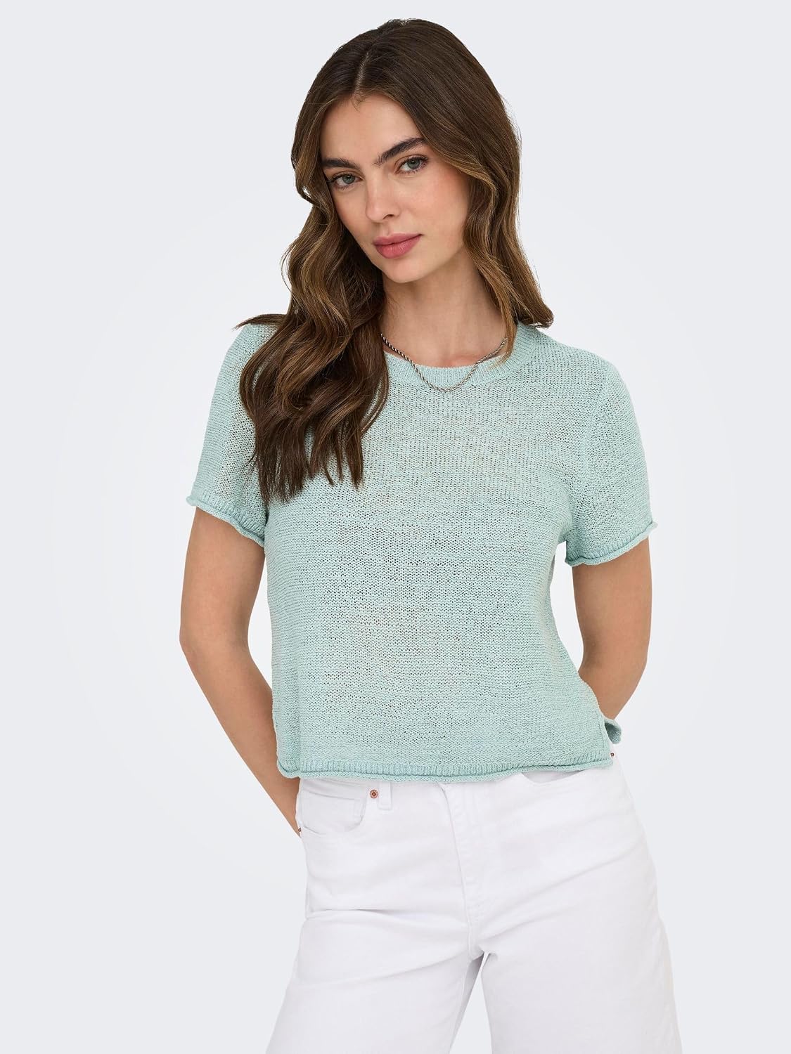 Detalle de ONLY Knitted Top ONLSUNNY Knitted Top: comfort e stile in un capo indispensabile